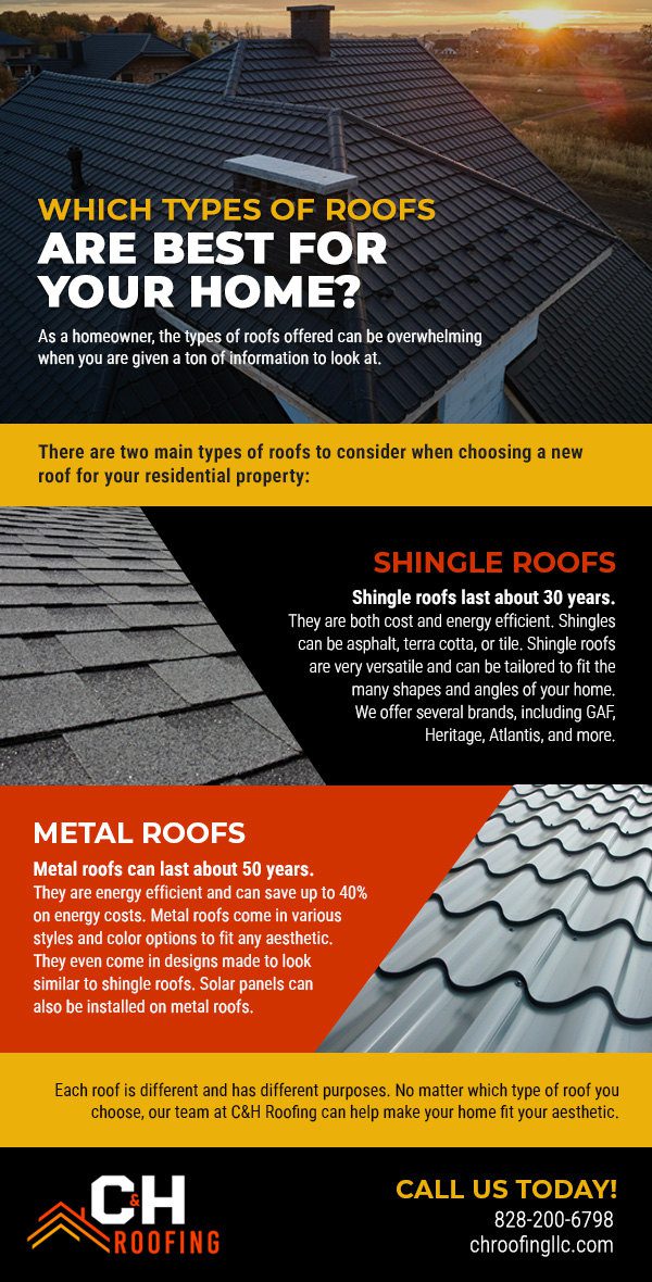 Which Types of Roofs Are Best for Your Home?